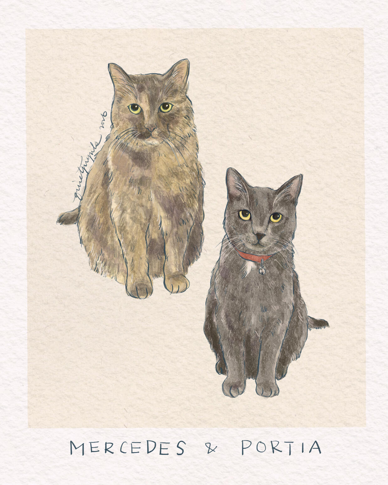2 pets - Full body (Vertical) 2 pets - Full body (Vertical)