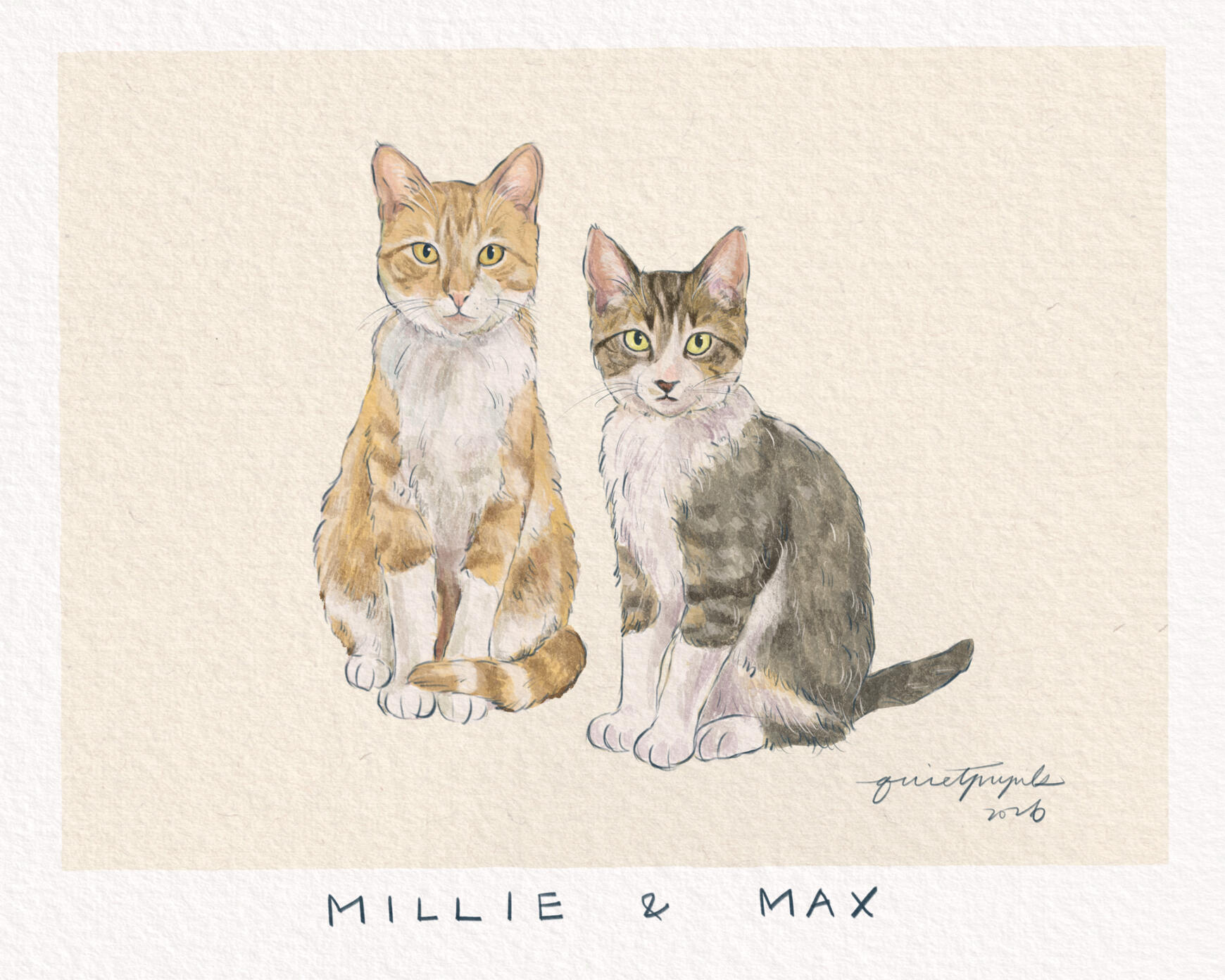 2 pets - Fullbody (Horizontal) 2 pets - Fullbody (Horizontal)